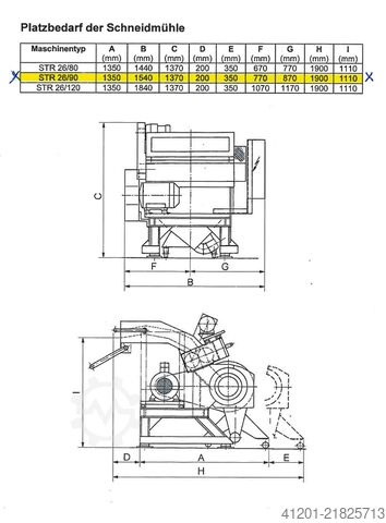 Cutting mill / granulators DREHER STR 26/90