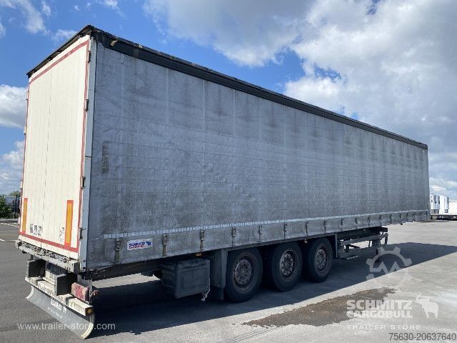 Open semitrailer with tarp Schmitz Cargobull Semitrailer Curtainsider Standard