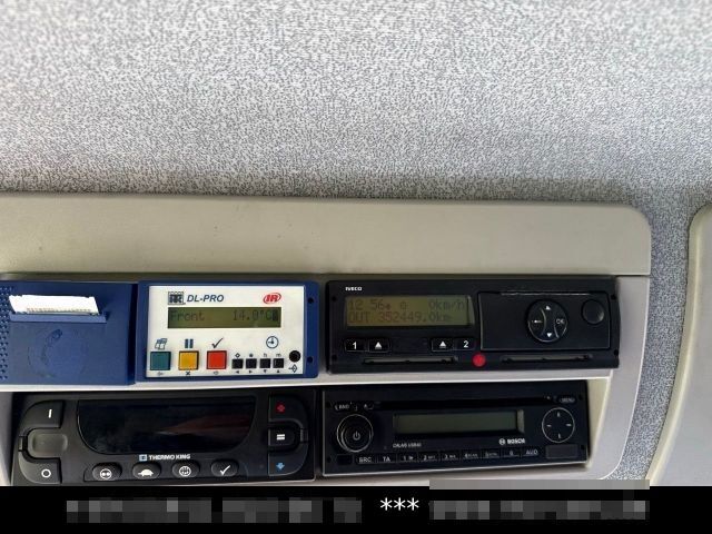 Refrigerated truck IVECO Eurocargo 100E18 TK T-600R Fleisch Rohrbahnen