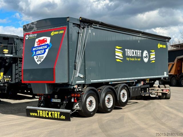 Tanker semitrailer LANGENDORF Combi-Liner Kipper 48 cbm+ Gülle 27 cbm, MIETEN?