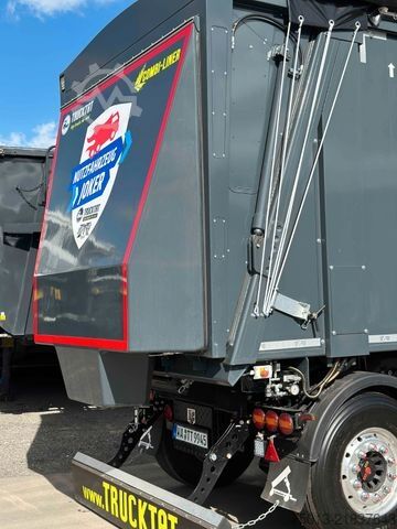 Tanker semitrailer LANGENDORF Combi-Liner Kipper 48 cbm+ Gülle 27 cbm, MIETEN?