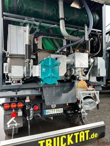 Tanker semitrailer LANGENDORF Combi-Liner Kipper 48 cbm+ Gülle 27 cbm, MIETEN?