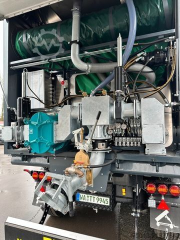 Tanker semitrailer LANGENDORF Combi-Liner Kipper 48 cbm+ Gülle 27 cbm, MIETEN?