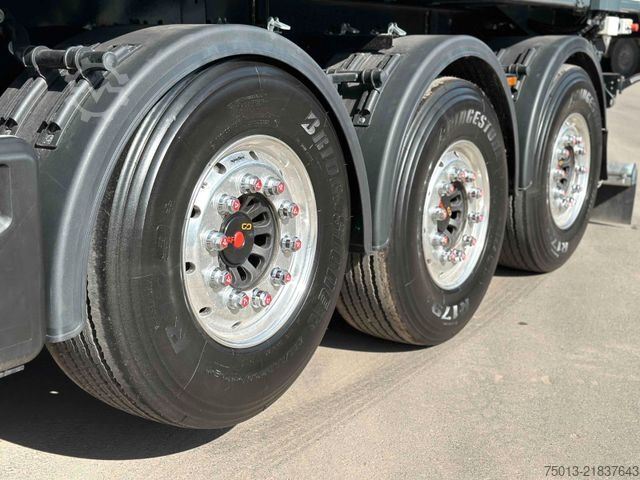 Tanker semitrailer LANGENDORF Combi-Liner Kipper 48 cbm+ Gülle 27 cbm, MIETEN?