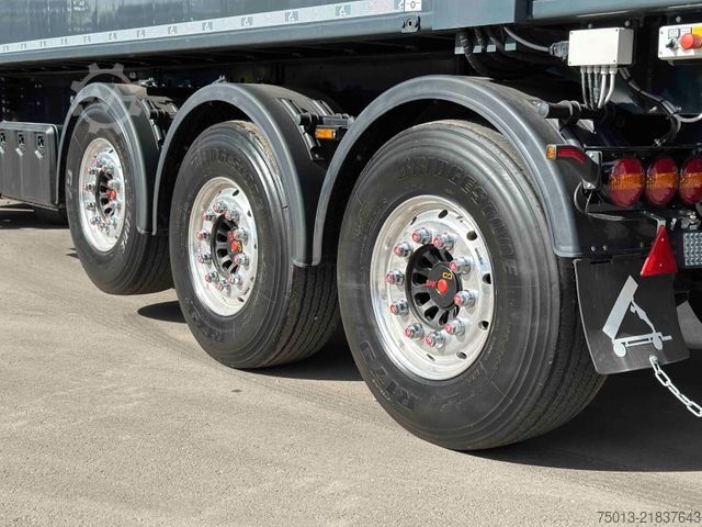 Tanker semitrailer LANGENDORF Combi-Liner Kipper 48 cbm+ Gülle 27 cbm, MIETEN?