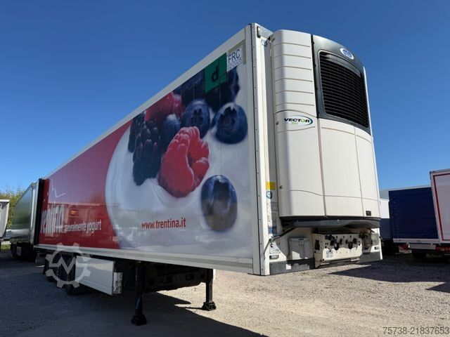 Reefer semitrailer KRONE SDR27 /Doppelstock/Carrier Vector 1550/3-Achsen
