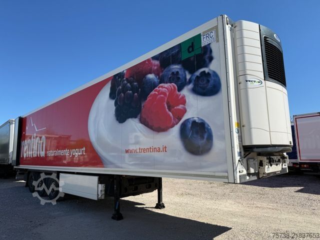 Reefer semitrailer KRONE SDR27 /Doppelstock/Carrier Vector 1550/3-Achsen