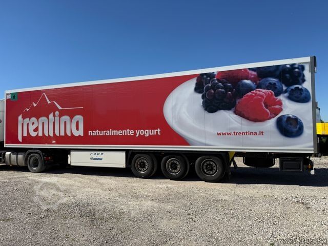 Reefer semitrailer KRONE SDR27 /Doppelstock/Carrier Vector 1550/3-Achsen
