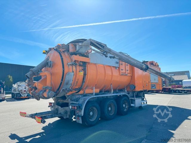 Tanker semitrailer Disab Centurion LN20 Vacuumloader 12000 L