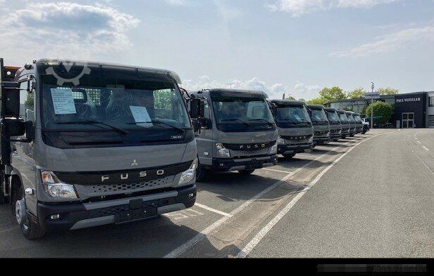 Tipper van FUSO Canter 3C15 Dreiseitenkipper AHK 3,5t/Klima/grau