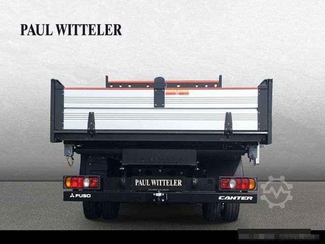 Tipper van MITSUBISHI Canter 3C15 Dreiseitenkipper AHK 3,5t/Klima/grau