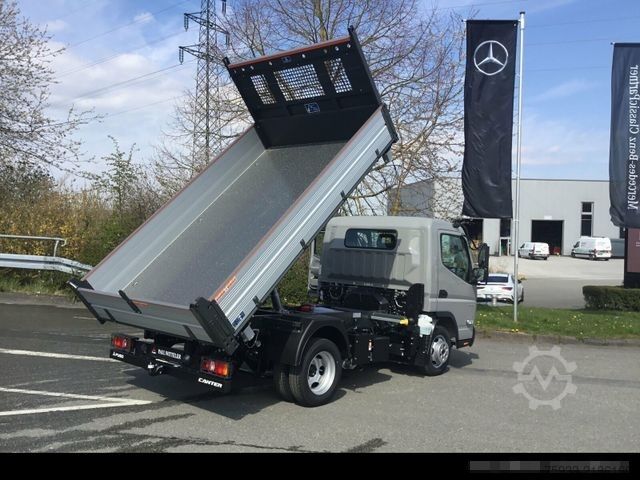 Tipper van MITSUBISHI Canter 3C15 Dreiseitenkipper AHK 3,5t/Klima/grau
