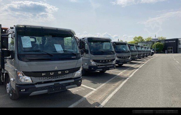 Tipper van FUSO Canter 3C15 Dreiseitenkipper AHK 3,5t/Klima/grau