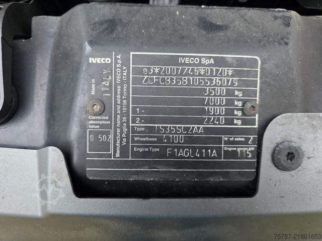 High top van IVECO 35-160 Air Pro, HI_MATIC, Maxi, Luftfederung hi