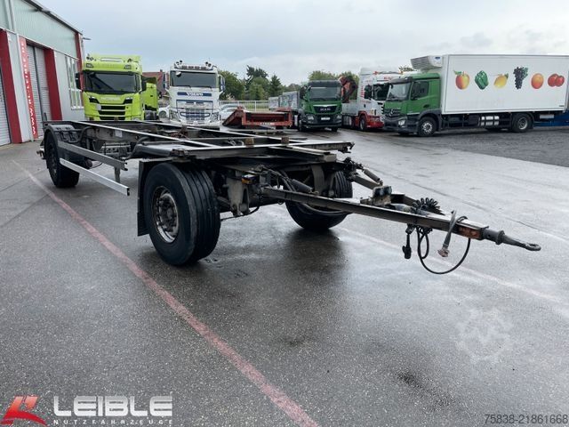Anhänger-Wechselfahrgestell SCHMITZ CARGOBULL AWF 18/L-20*BDF-Lafette*SAF-Achsen*Reifen 90%*