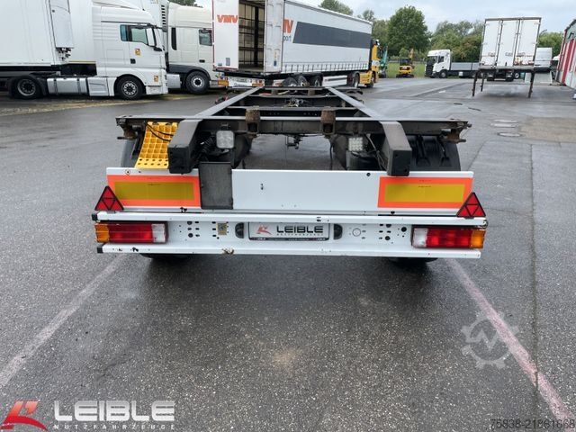 Anhänger-Wechselfahrgestell SCHMITZ CARGOBULL AWF 18/L-20*BDF-Lafette*SAF-Achsen*Reifen 90%*