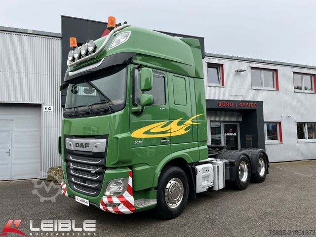 Standard tractor unit DAF XF 530 6x4 SSC*70to*2xTank*Standklima*Leder*