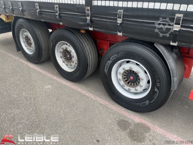 Auflieger mit Pritsche & Plane KÖGEL SN 24*Tautliner*Zertifikat XL*SAF-Achsen*