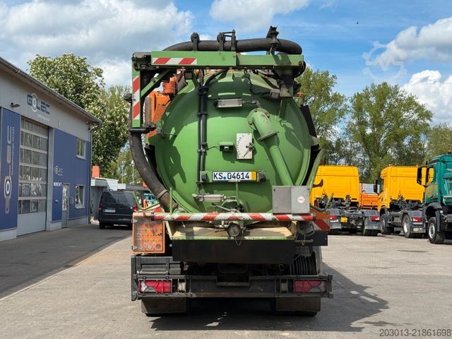 Vacuum tank truck MAN TGS 33.440 6x4 BB/BBS Kanalreiniger Kombi MÜLLER