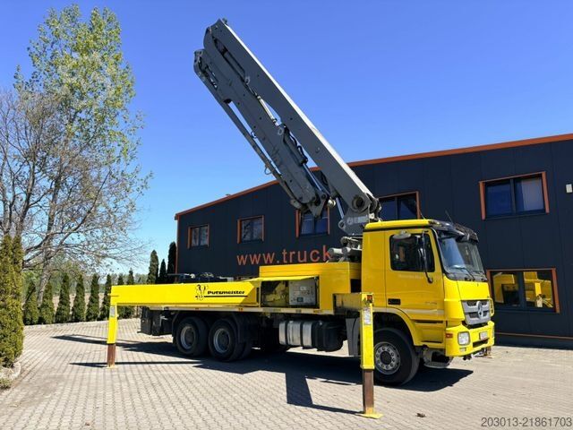 Concrete pump truck MERCEDES-BENZ ACTROS 2646 6x4 Betonpumpe PUTZMEISTER BSF 36 M