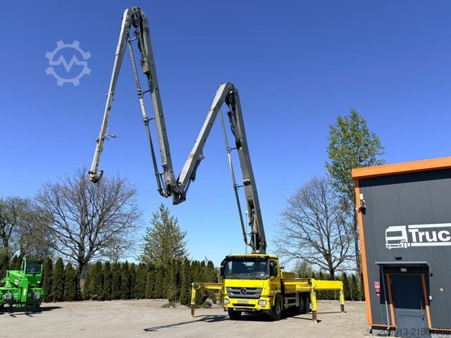 Concrete pump truck MERCEDES-BENZ ACTROS 2646 6x4 Betonpumpe PUTZMEISTER BSF 36 M