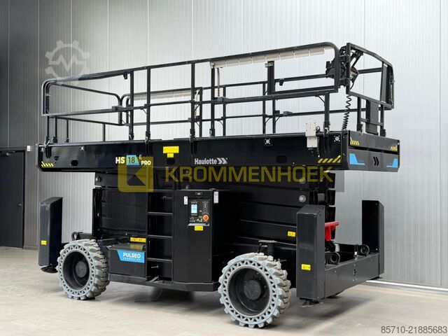 Scissor lift Haulotte HS 18 E Pro XL platform