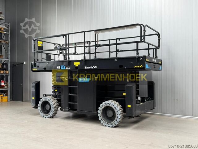 Scissor lift Haulotte HS 18 E Pro XL platform