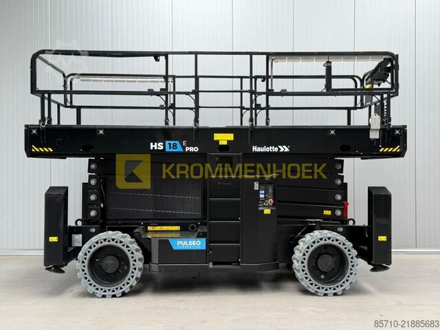 Scissor lift Haulotte HS 18 E Pro XL platform