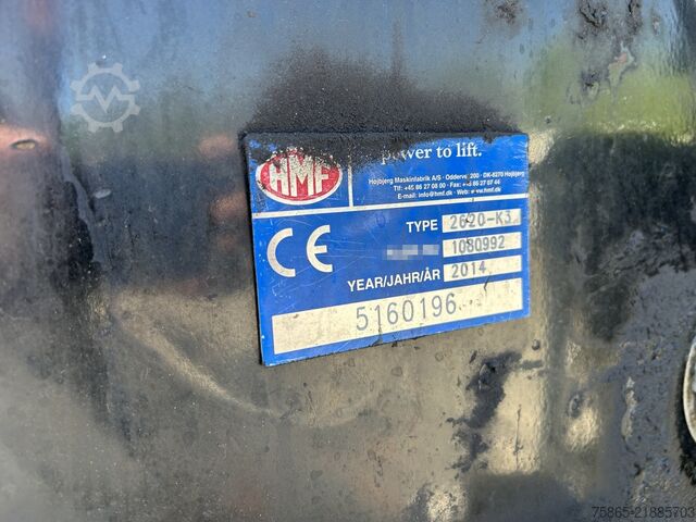 Hook arm system Volvo FM 420 8x2 / AJK Hooklift 25 Ton / HMF 2620 K3 ...