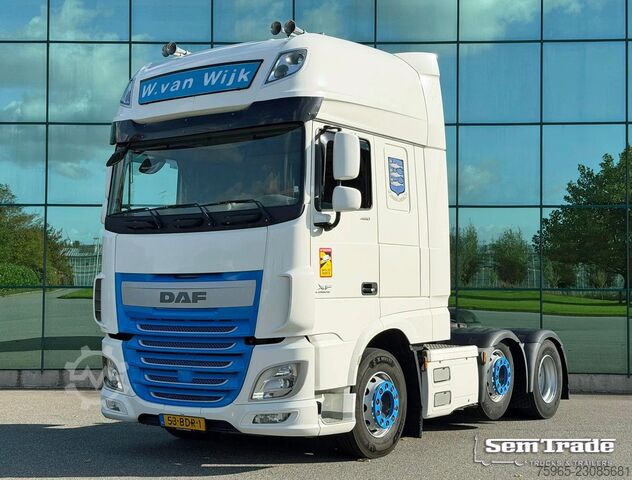 Standard tractor unit DAF XF 460 FTG 6X2 SSC RETARDER - INTARDER TIRES 80%