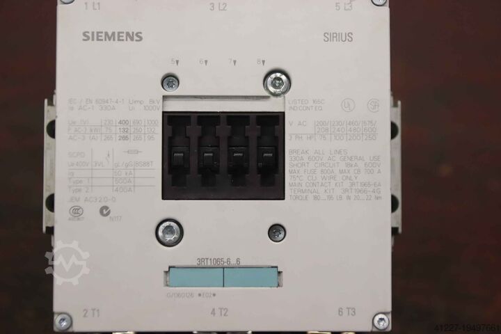 Schütz Siemens 3RT1065-6AP36