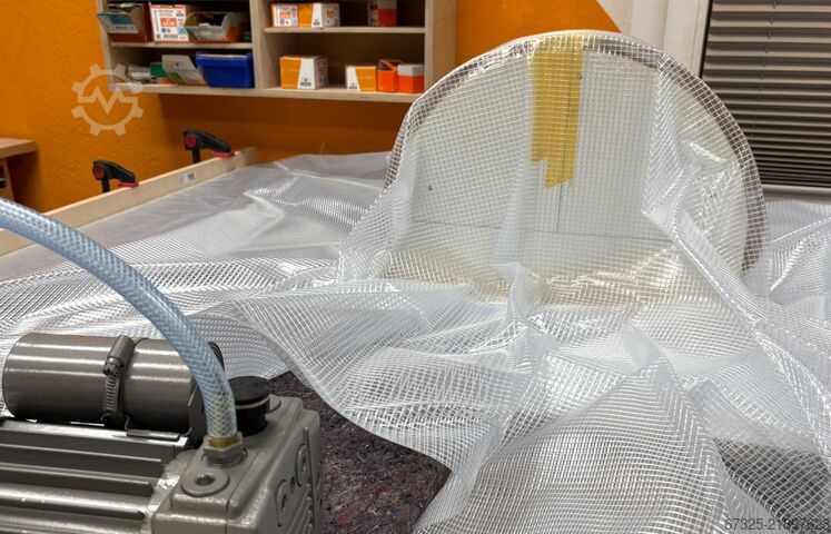 Laminating in layers and (moulded) veneering COLUMBUS Vakuumsack Vacuflex