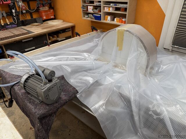 Laminating in layers and (moulded) veneering COLUMBUS Vakuumsack Vacuflex