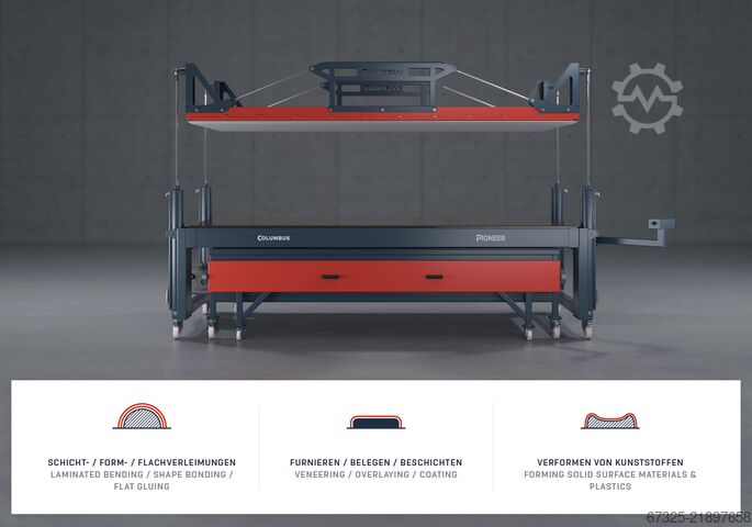 MODUL vacuum press COLUMBUS PIONEER