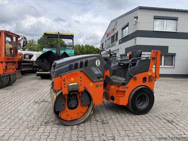 Combination roller Hamm HD14 VT Kombiwalze 34,6 kW Kantenschneid