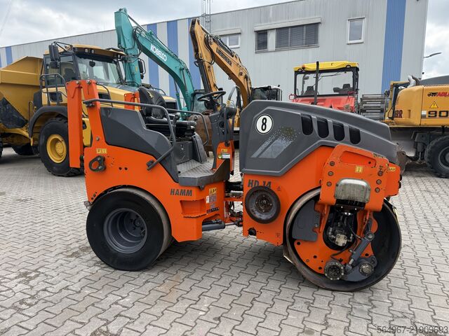 Combination roller Hamm HD14 VT Kombiwalze 34,6 kW Kantenschneid