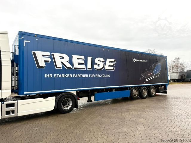 Auflieger mit Walkingfloor KNAPEN K200 Schubboden 92m³