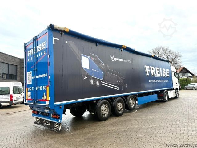 Auflieger mit Walkingfloor KNAPEN K200 Schubboden 92m³