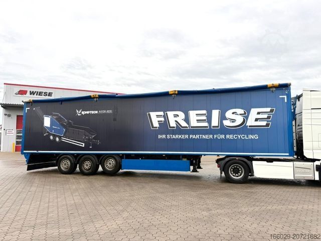 Auflieger mit Walkingfloor KNAPEN K200 Schubboden 92m³