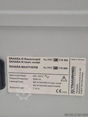 Transmed Sahara III Maxitherm Blood Warmer Transmed Sahara III Maxitherm