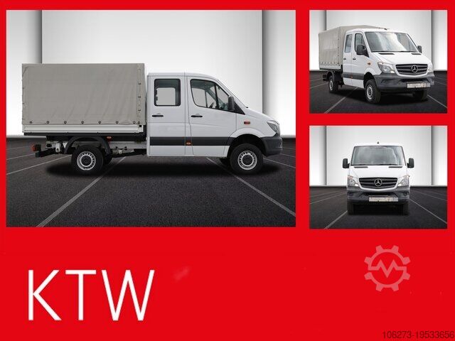 Transporter mit Pritsche & Plane Mercedes-Benz Sprinter 316CDI DOKA,Allrad,Klima