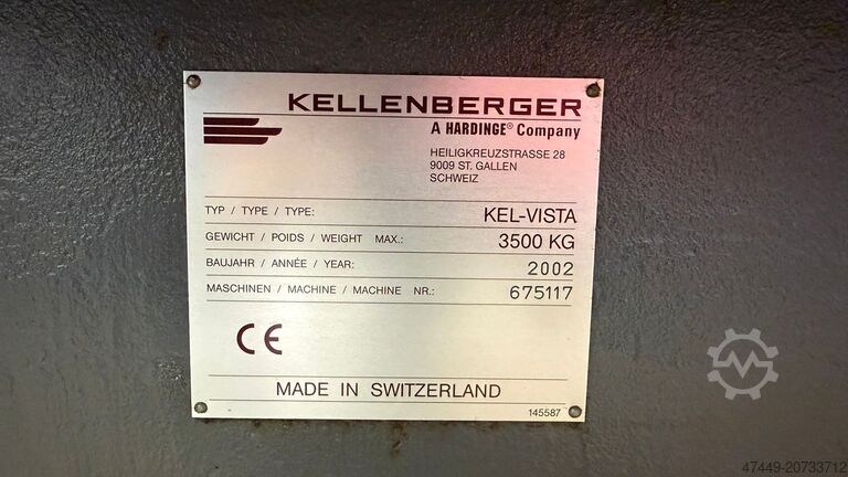 Rundschleifmaschine Kellenberger Kel-Vista UR 175
