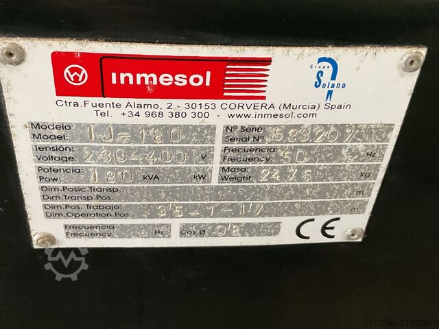 Generator set John Deere 6068 Immersol