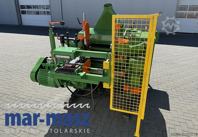 Four-sided wet planer KUPFERMUHLE 60 na 5 głowic 60cm do bali 