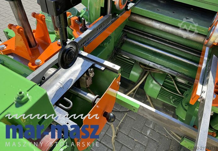 Four-sided wet planer KUPFERMUHLE 60 na 5 głowic 60cm do bali 