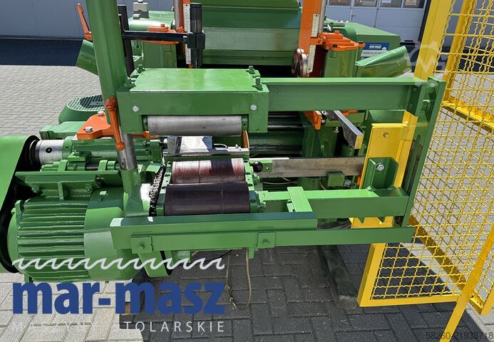 Four-sided wet planer KUPFERMUHLE 60 na 5 głowic 60cm do bali 