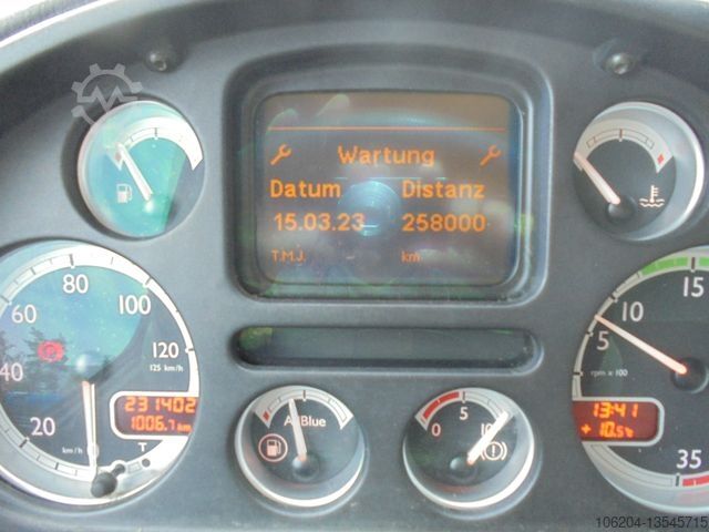 LKW mit Kofferaufbau DAF LF45.220 12t  Saxas Möbelkoffer LBW 1000kg