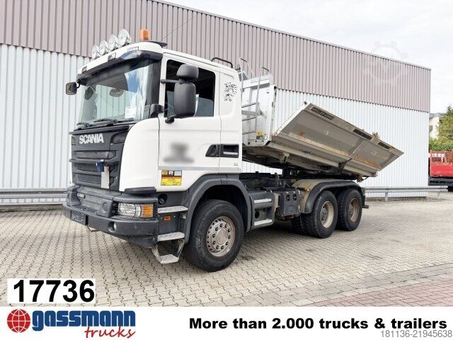 Tipper truck Scania G 490 6x4, Meiller Bordmatik