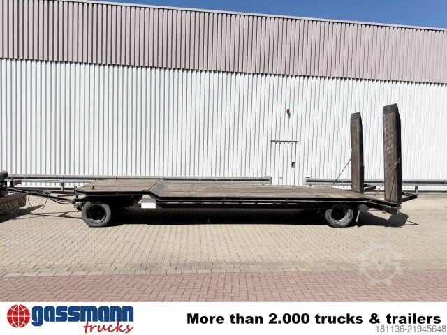 Low loader trailer Obermaier ZP 110