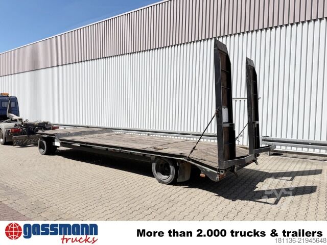 Low loader trailer Obermaier ZP 110